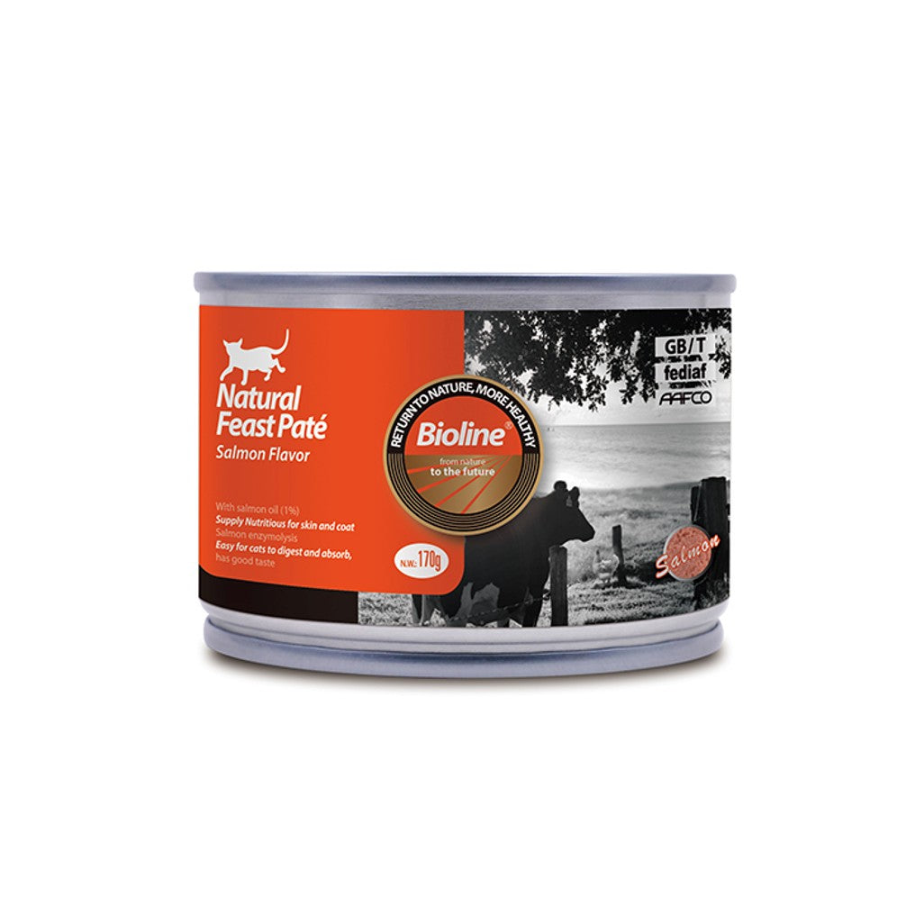 BIOLINE Natural Feast Pate Cat Can 170g