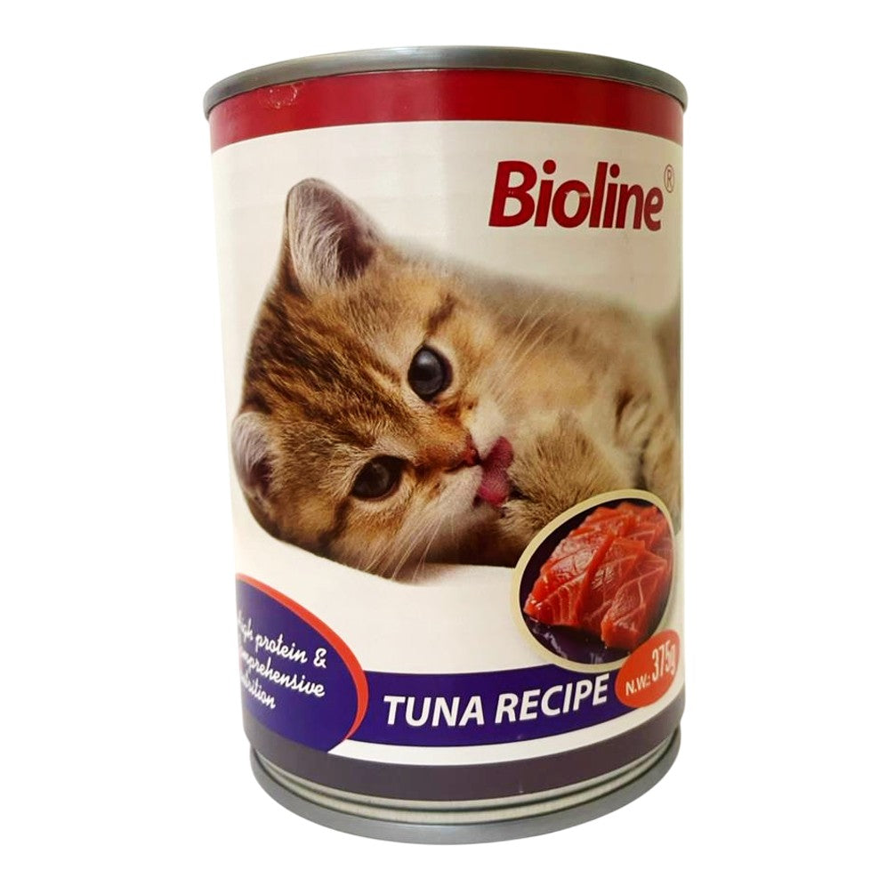 Bioline Canned Cat Food - Tuna 375g
