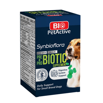 BIO PET Synbioflora Prebiotics & Probiotics for Dogs
