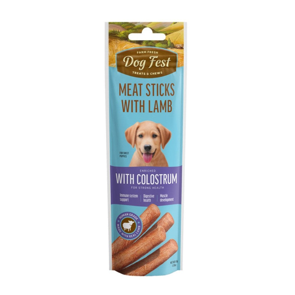 DOG FEST Puppy Lamb Stick With Colostrum - 45Gr