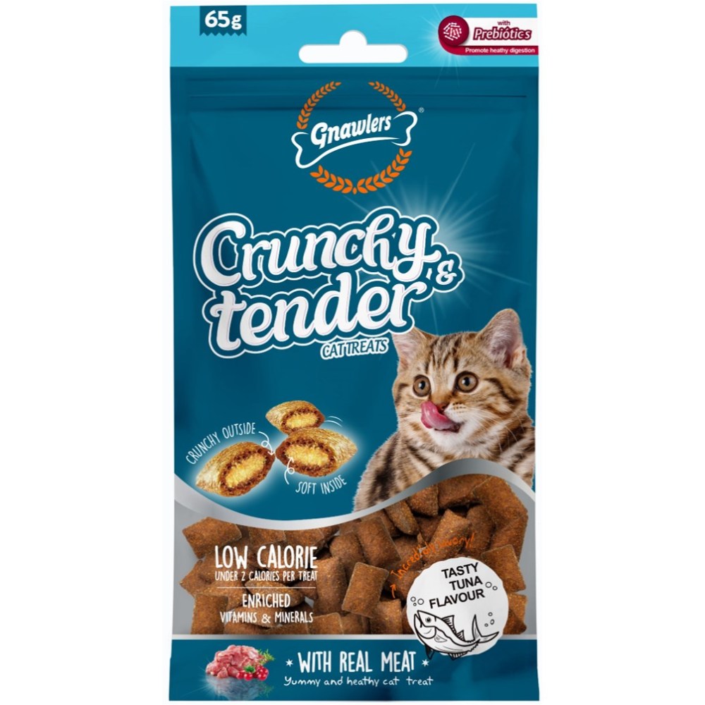 Gnawlers Crunchy & Tender Cat Treats