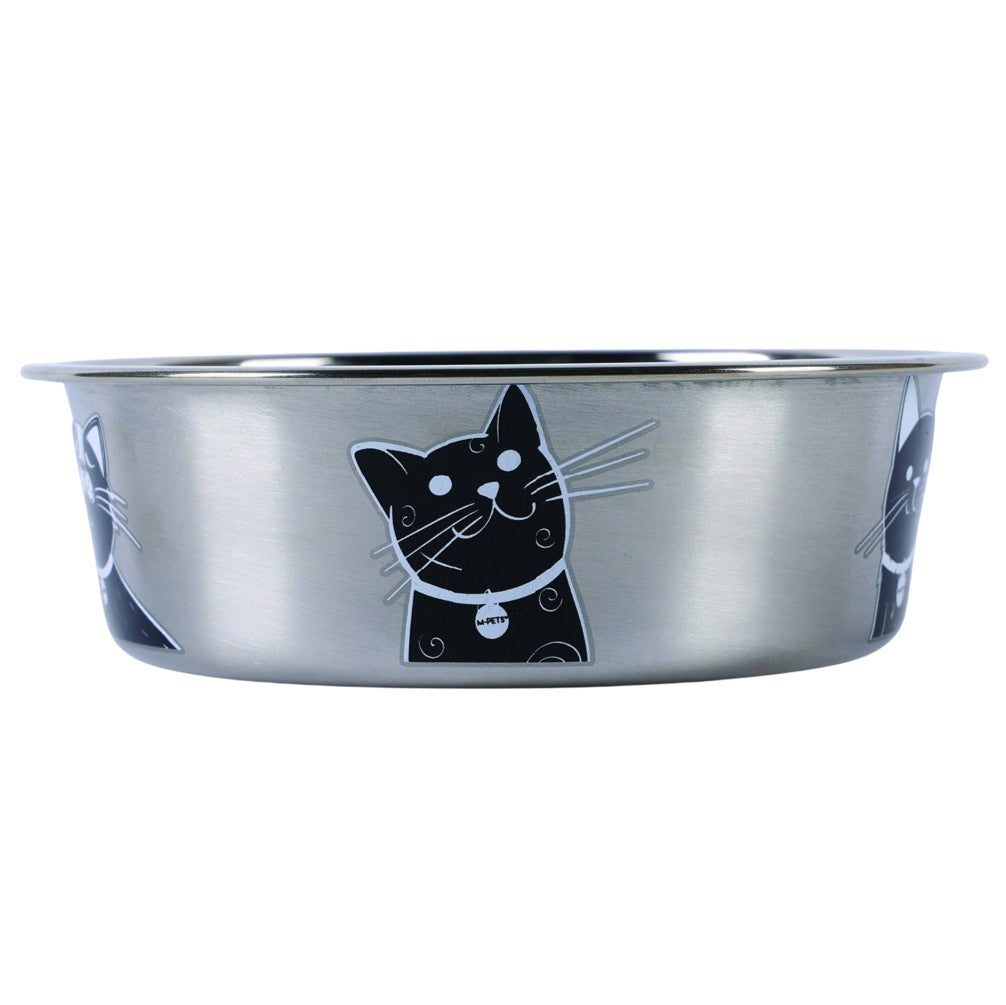 M-Pets PETJOY CatFamily Stainless Bowl