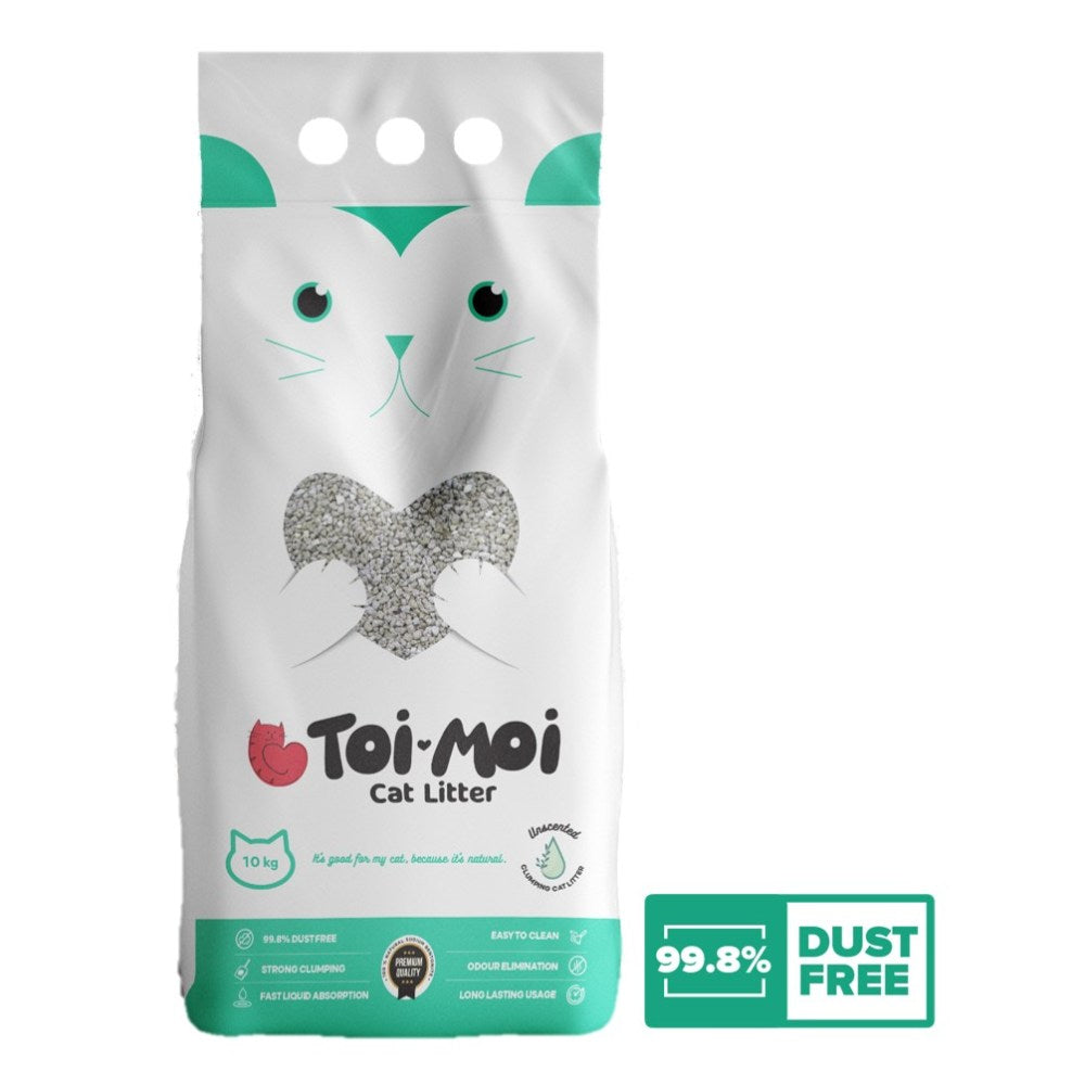 TOI-MOI Natura Unscented Clumping Cat Litter