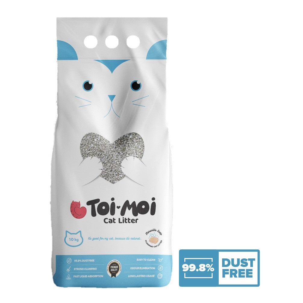 TOI-MOI Aura Marseille Soap Scented Clumping Cat Litter