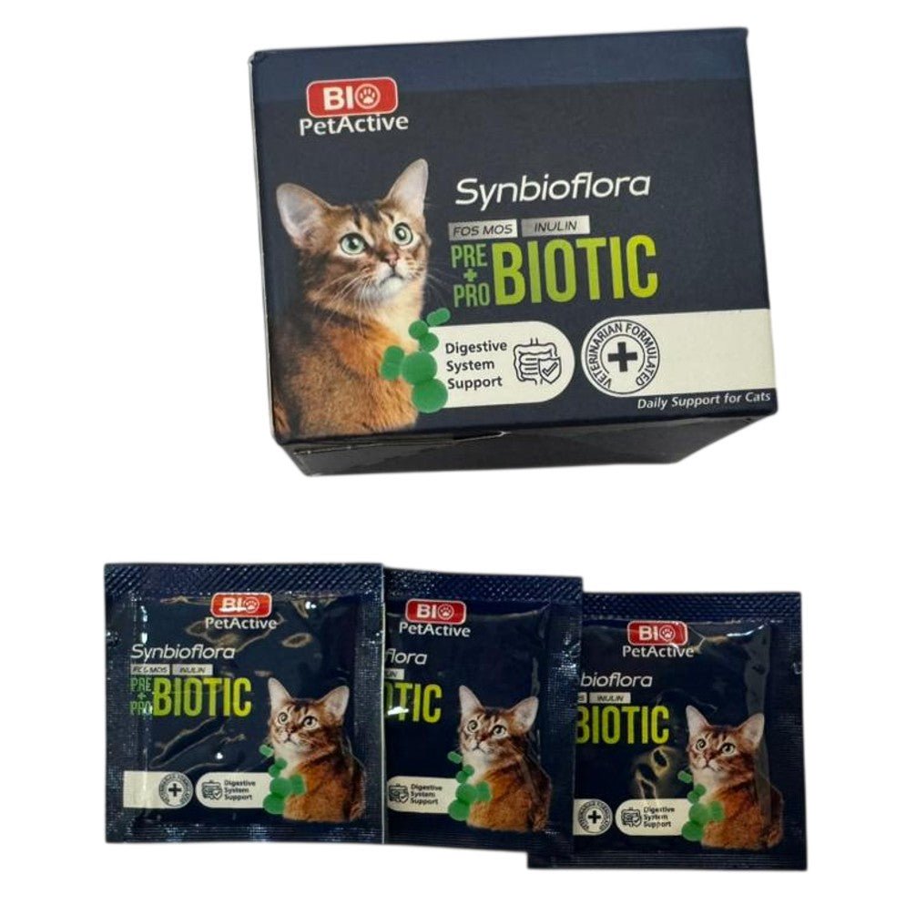 BIO PET Synbioflora Prebiotics & Probiotics Satchet for Cats 30Gr - Petzone Kenya