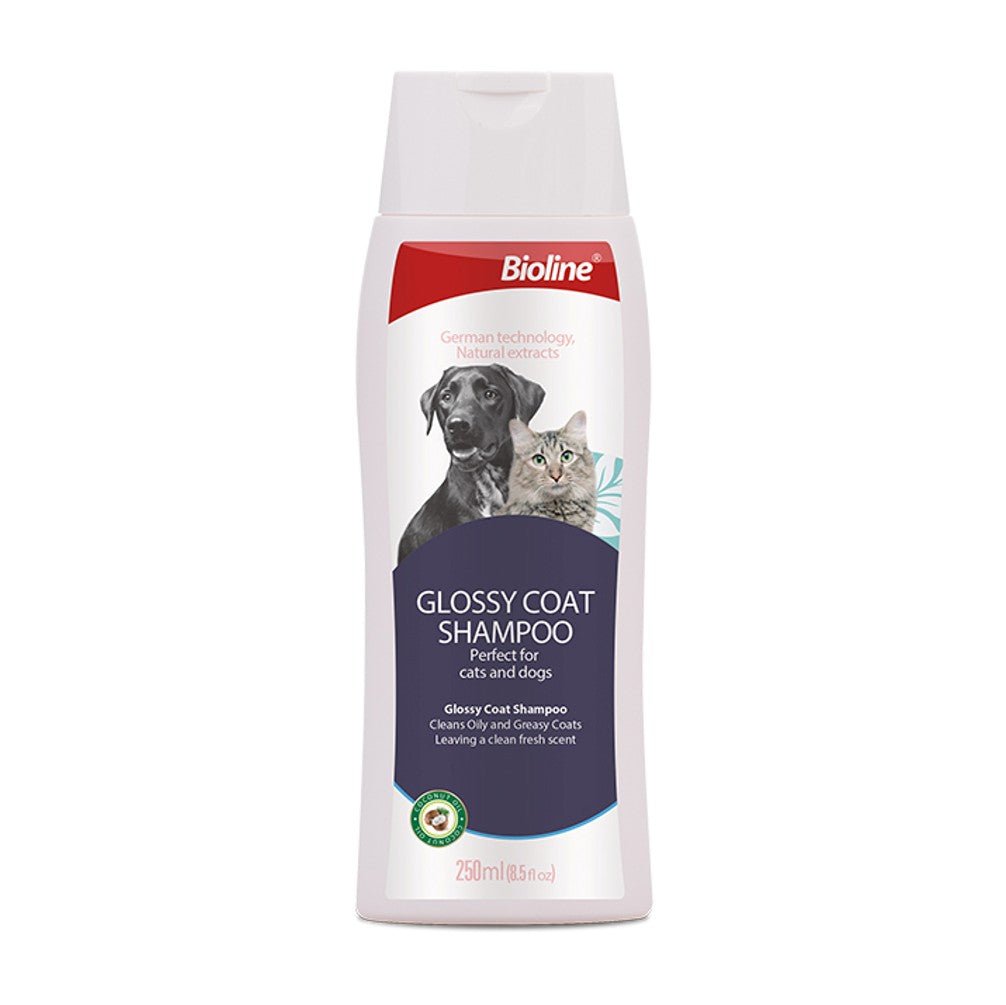 BIOLINE Glossy Coat shampoo 250ml - Petzone Kenya
