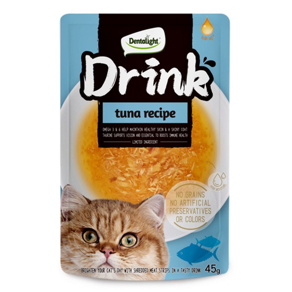 Dentalight Cat Drink – Tuna Recipe 45g - Petzone Kenya