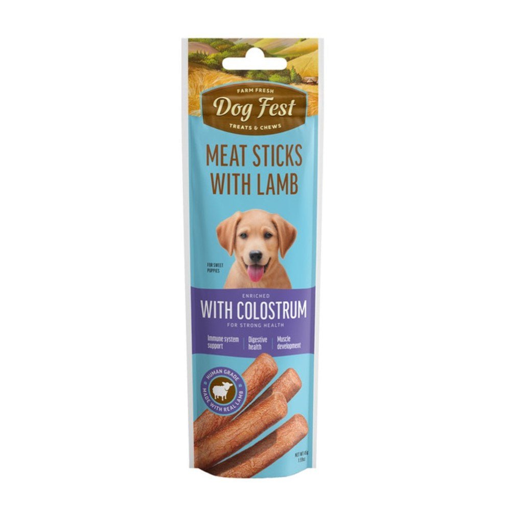 DOG FEST Puppy Lamb Stick With Colostrum - 45Gr - Petzone Kenya