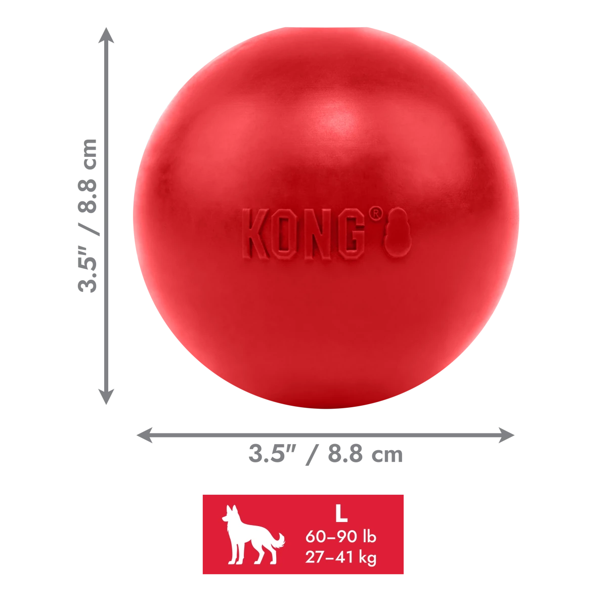 KONG Ball w/Hole - Petzone Kenya