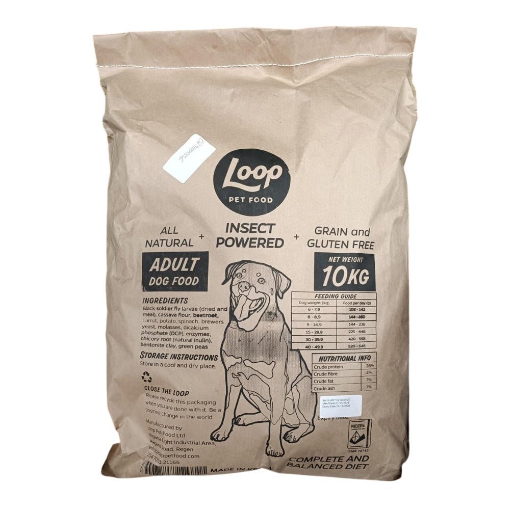 Loop Adult Dog Food Grain - Free Veg Galore - Petzone Kenya