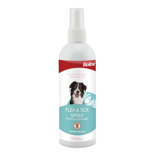 BIOLINE DOG FLEA AND TICK SPRAY
