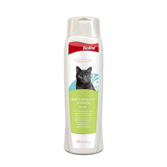 BIOLINE INSECT REPELLANT SHAMPOO FOR CATS