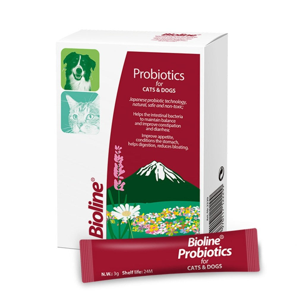BIOLINE PROBIOTICS (Dogs & Cats)