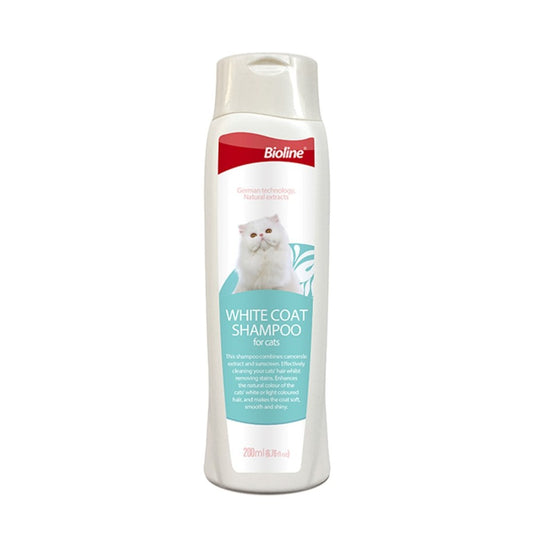 BIOLINE WHITE COAT SHAMPOO FOR CAT