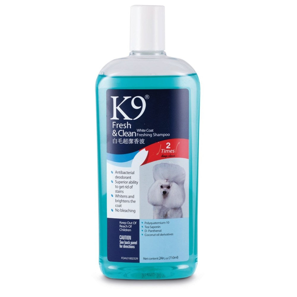 K9 White Coat Freshing Shampoo for Dogs