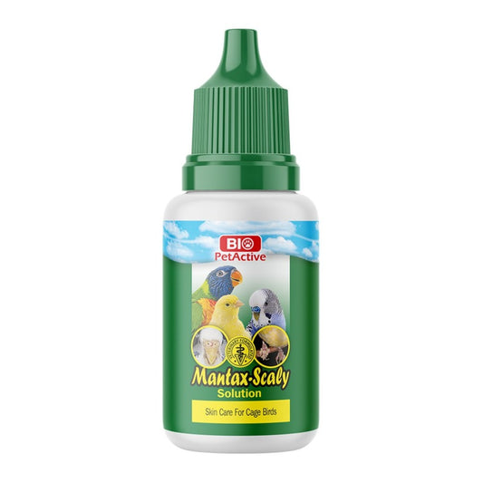 BIO PETACTIVE MANTAX SCALY (SKIN CARE PRODUCT FOR CAGE BIRDS)