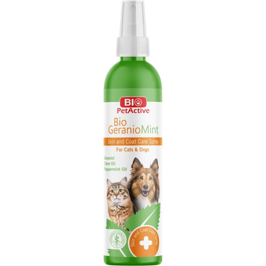 BIO PETACTIVE Geraniomint (Skin & Coat Care Cats & Dogs)