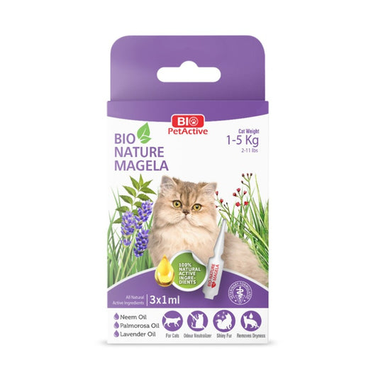 BIO PETACTIVE Nature Magela - Spot On Solution for Cats