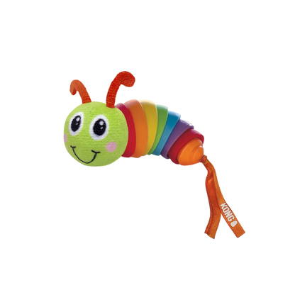 KONG Bat-A-Bout Clackz Caterpillar