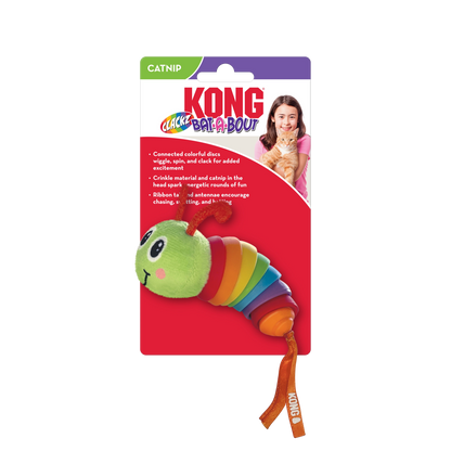 KONG Bat-A-Bout Clackz Caterpillar