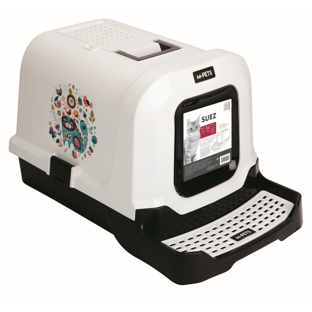 MPETS Cat Litter Box - SUEZ Cat & Birds