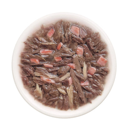 CAT FEST Pouches Red Tuna with Crab Stick in tender jelly - 50Gr