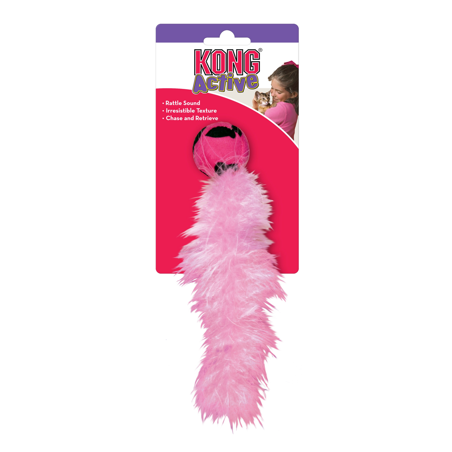 KONG Cat Active Wild Tails Assorted