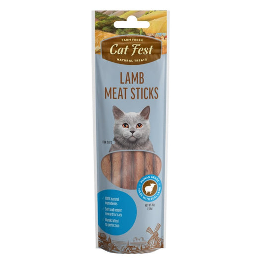 CAT FEST Lamb Meat Sticks - 45Gr