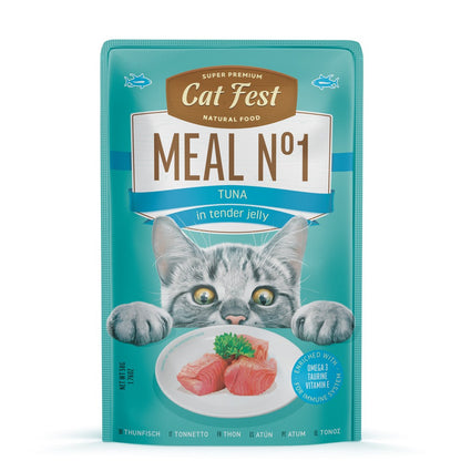 CAT FEST Pouches made from Dark Tuna Meat