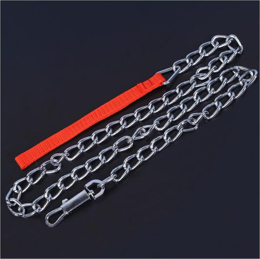 Chain Leash With Padded Handle