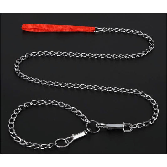 Chain Leash With Collar