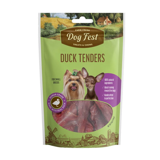 DOG FEST Duck Tenders for Small Breeds - 55Gr