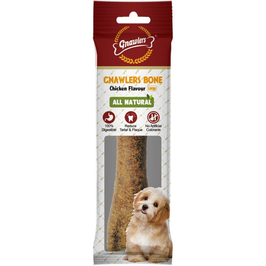 Gnawlers 8" Large Bone