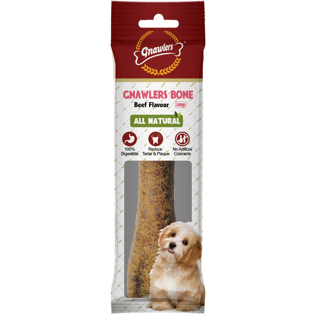 Gnawlers 8" Large Bone