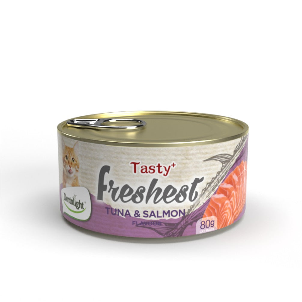Dentalight Tasty+ Freshest Cat Treats 80g