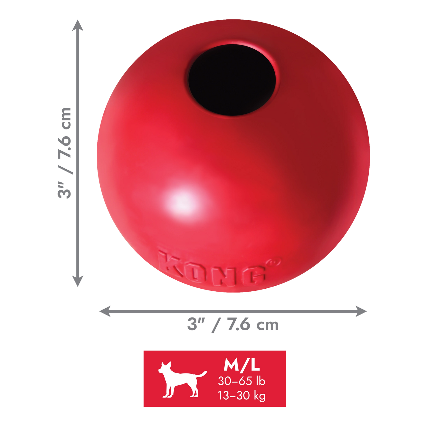 KONG Ball w/Hole