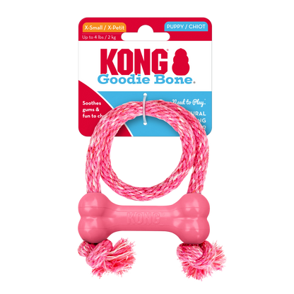 KONG Puppy Goodie Bone w/Rope