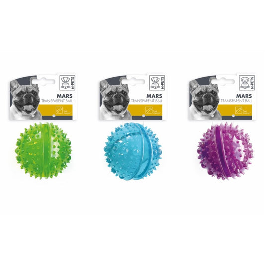 MPETS MARS TRANSPARENT BALLS TREAT DISPENSER