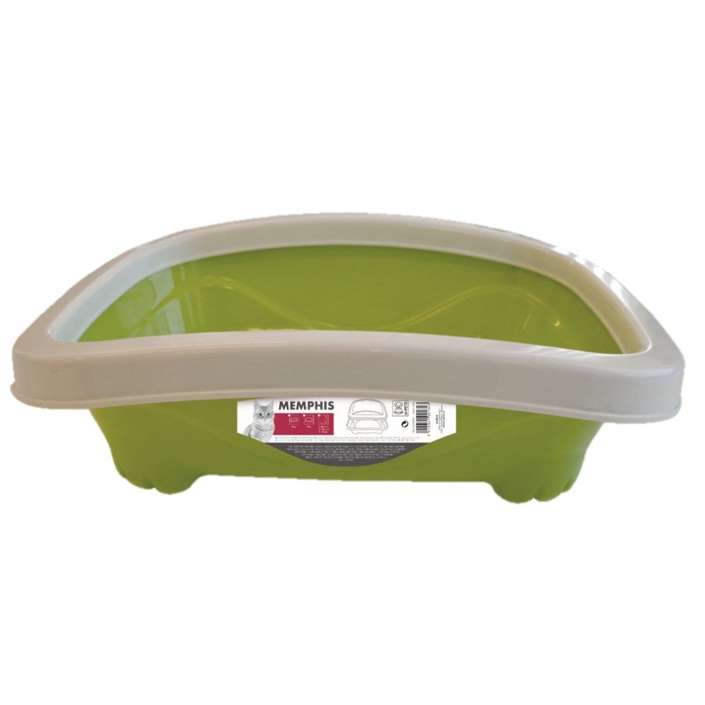 MPETS MEMPHIS - CAT LITTER TRAY WITH RIM