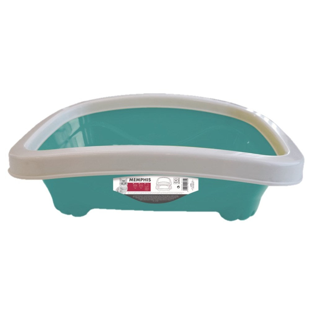 MPETS MEMPHIS - CAT LITTER TRAY WITH RIM
