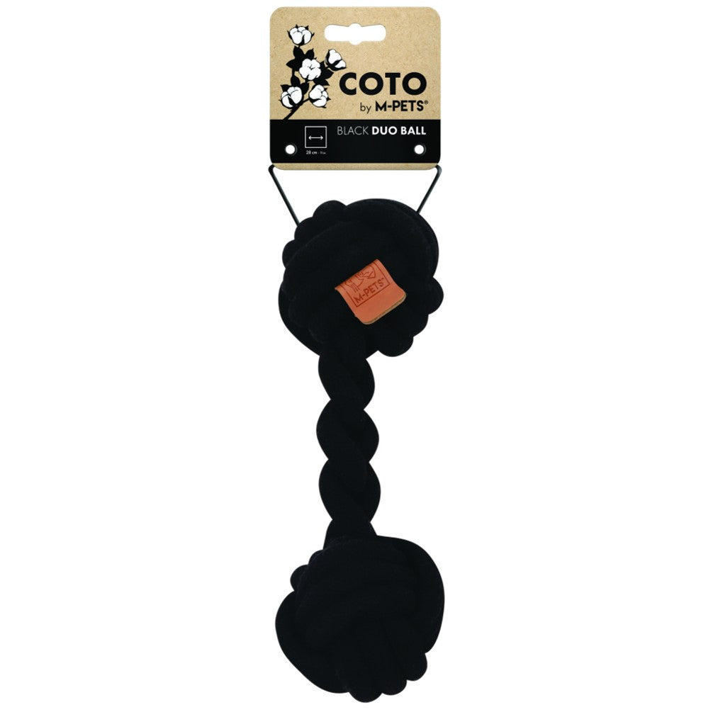 M–Pets COTO Black Duo Ball - 28cm