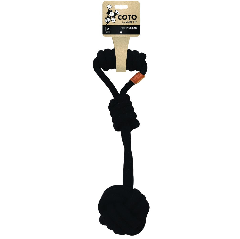 M–Pets COTO Black Tug Ball - 36cm