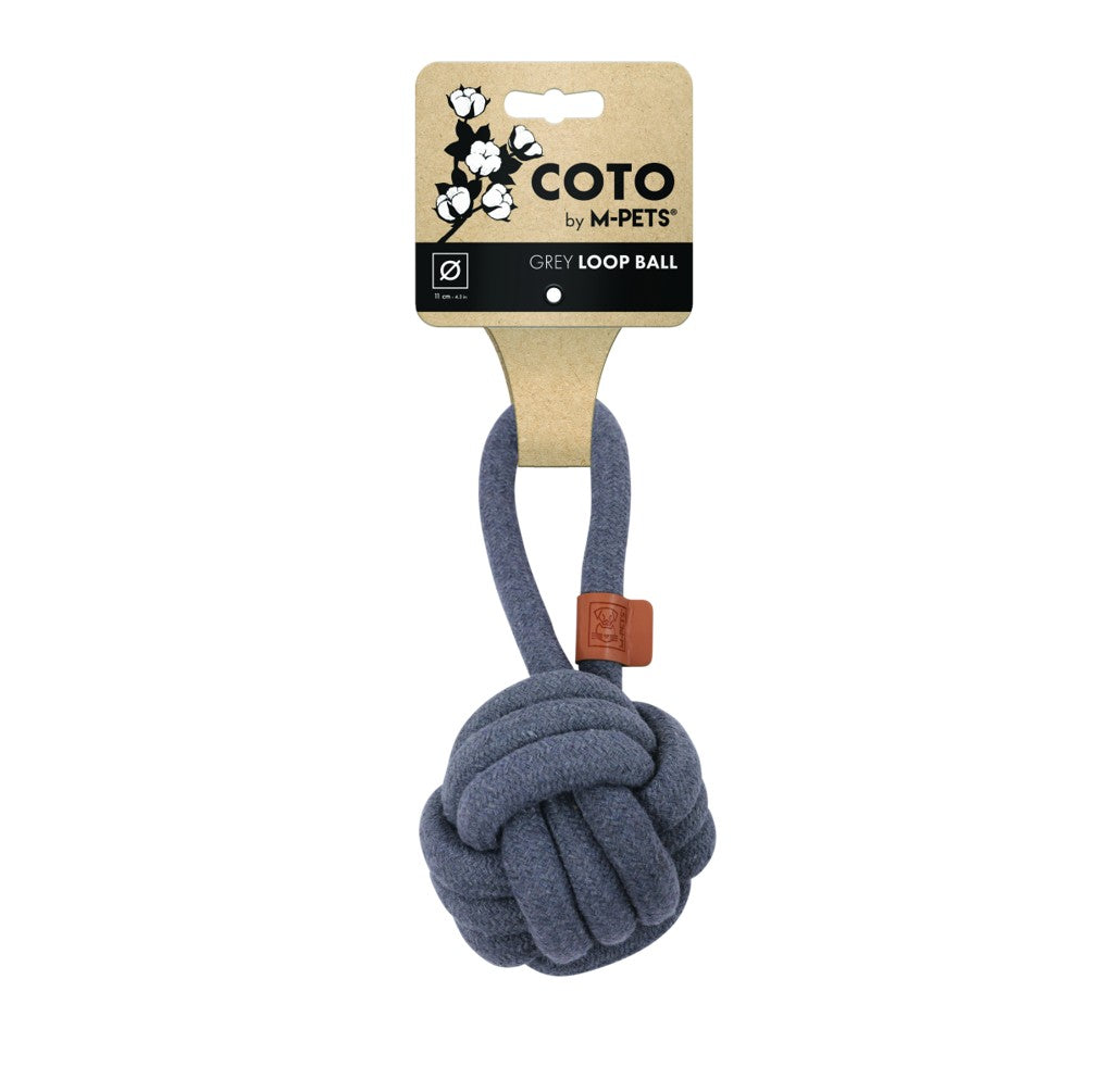 M–Pets COTO Grey Loop Ball