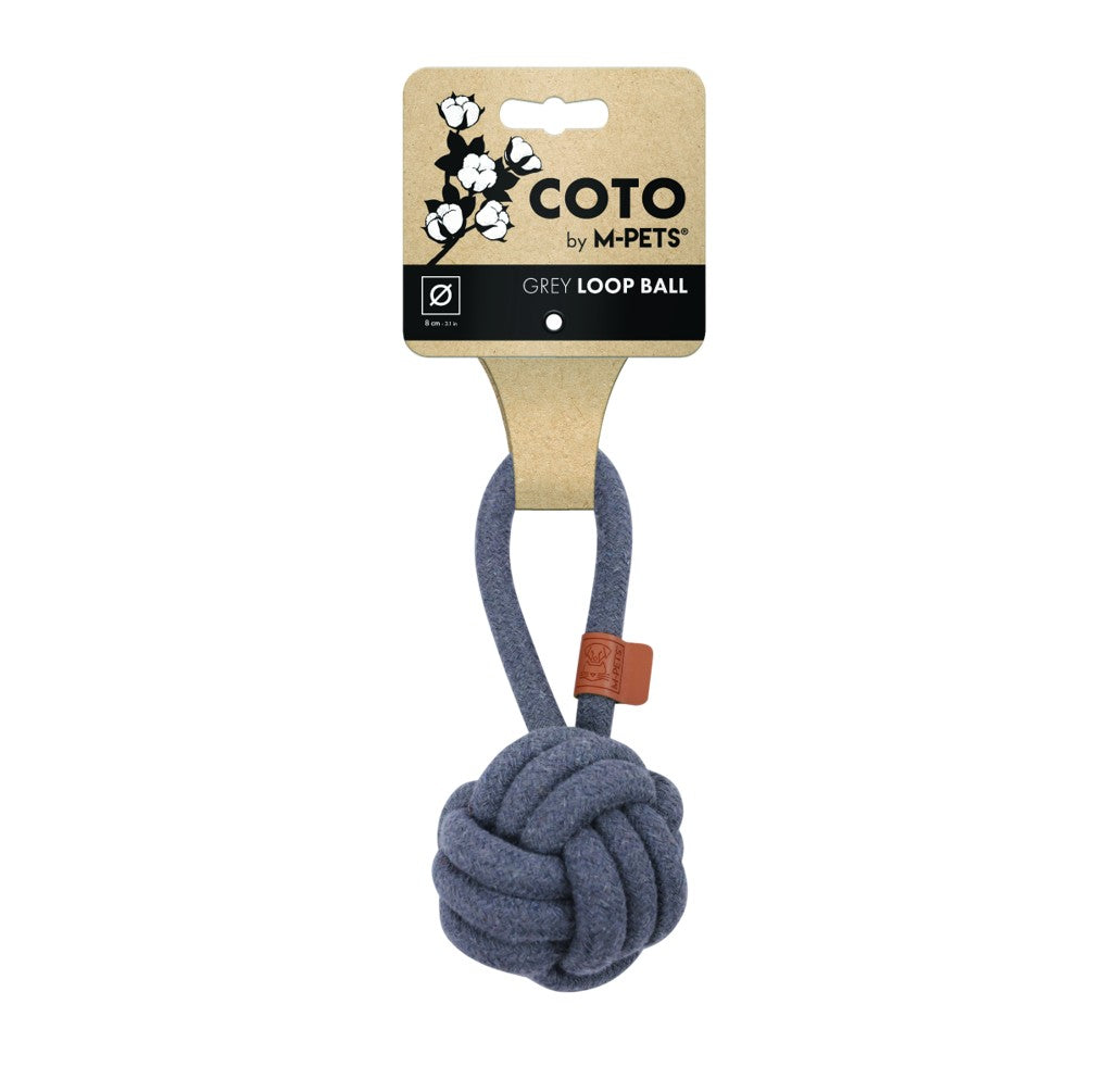 M–Pets COTO Grey Loop Ball