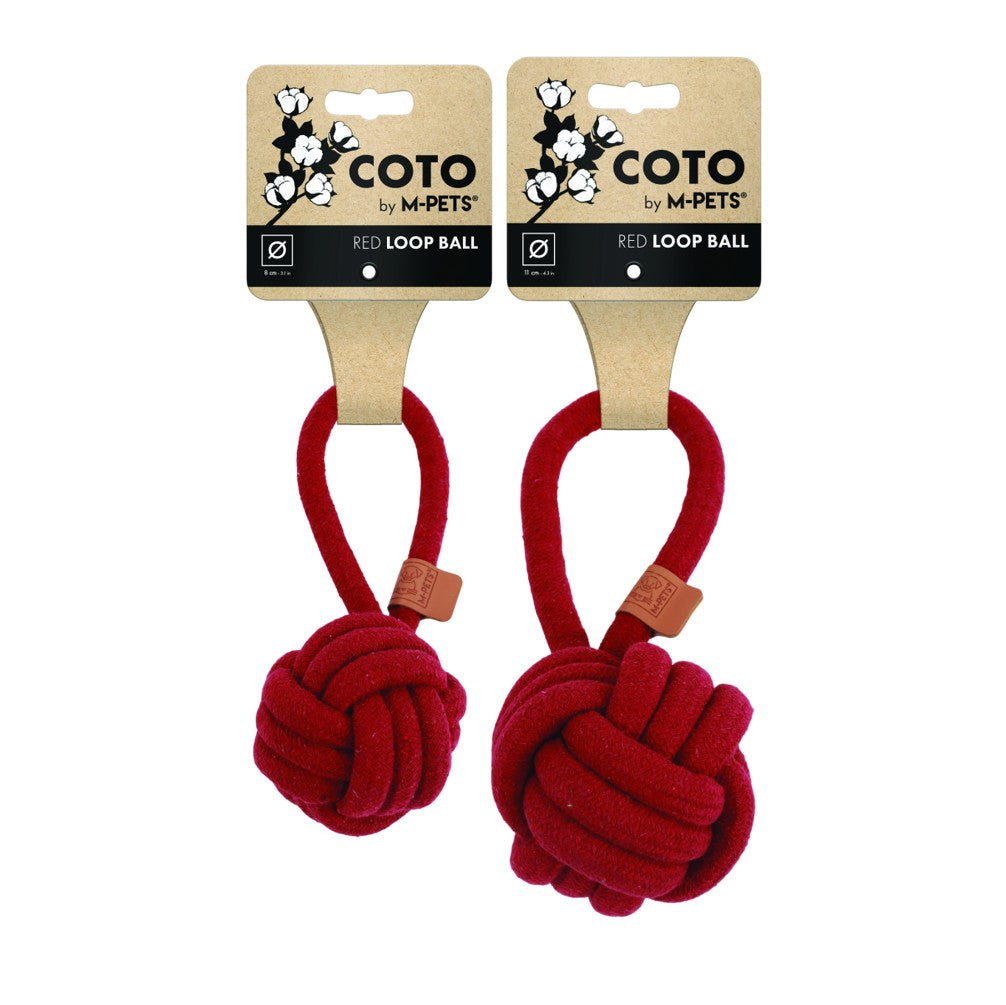 M–Pets COTO Red Loop Ball