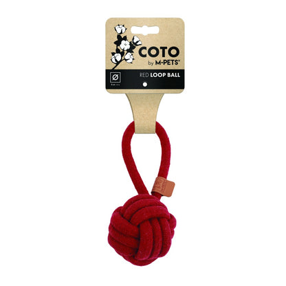 M–Pets COTO Red Loop Ball