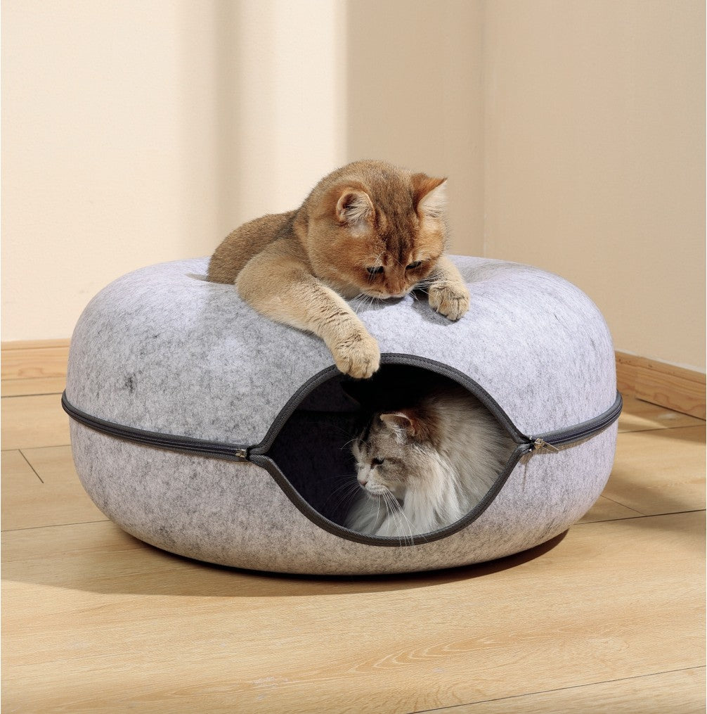M–Pets DONUT Tunnel Bed - Md