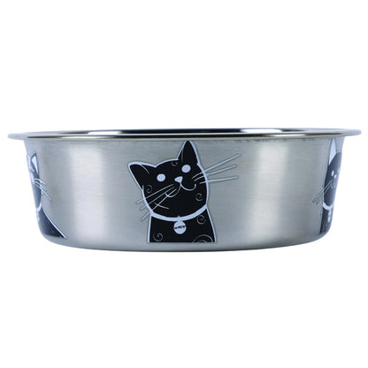 M-Pets PETJOY CatFamily Stainless Bowl