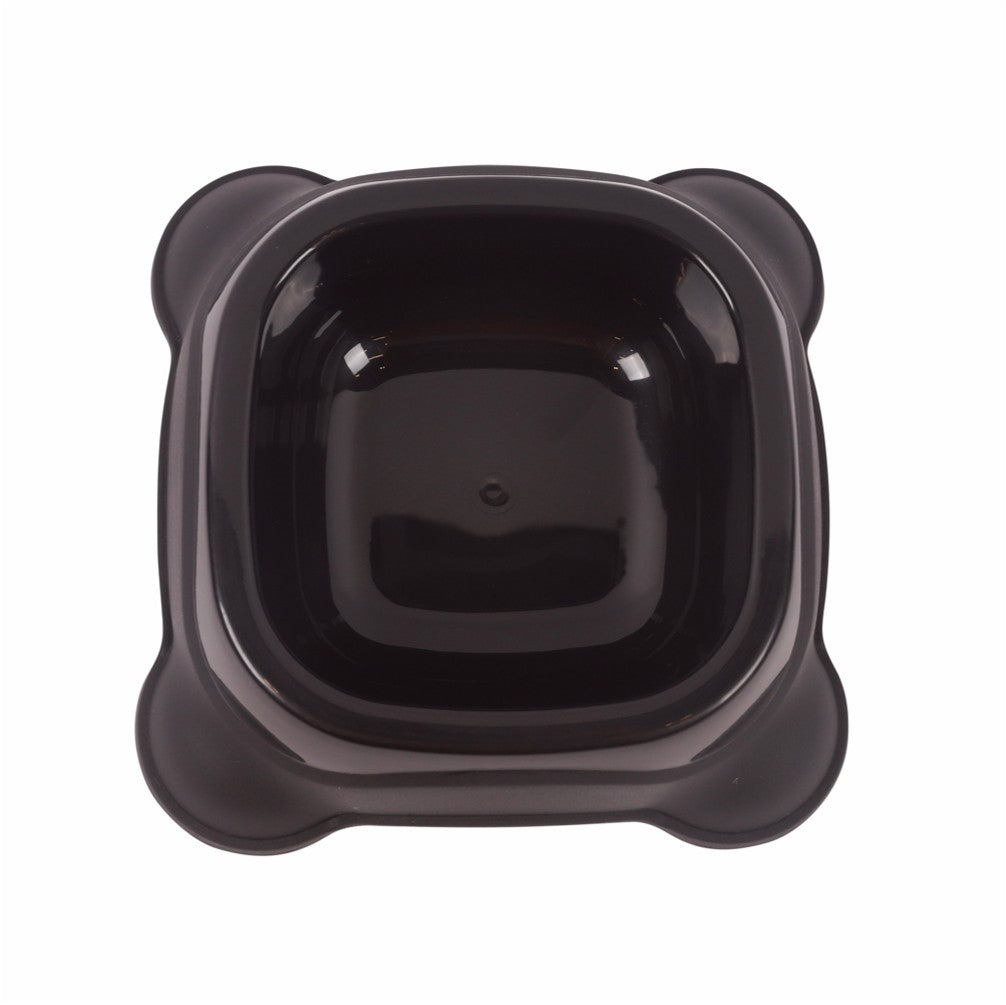 M–Pets PLASTIC SINGLE BOWL – Black, Blue, Turquoise
