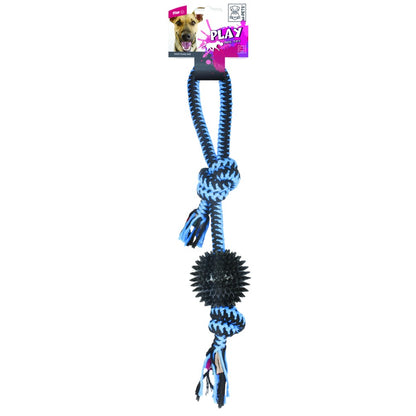 M–Pets TWIST Prickly Ball – Blue, Pink, Yellow